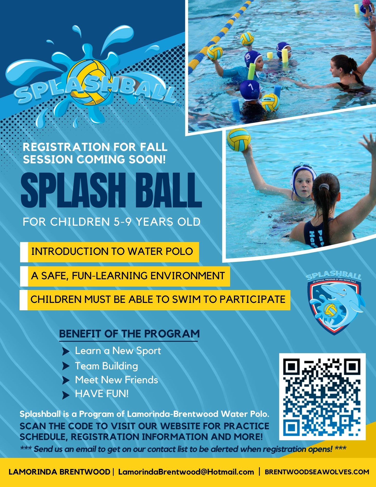 SPLASHBALL Brentwood SeaWolves