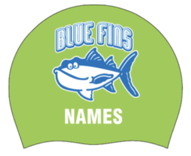 photo of Blue Fins personalized cap